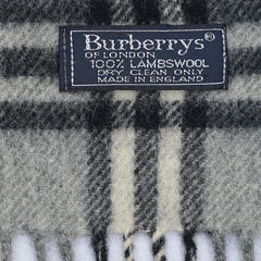 Burberry’s Lambswool Nova Check Pre-Owned Scarf