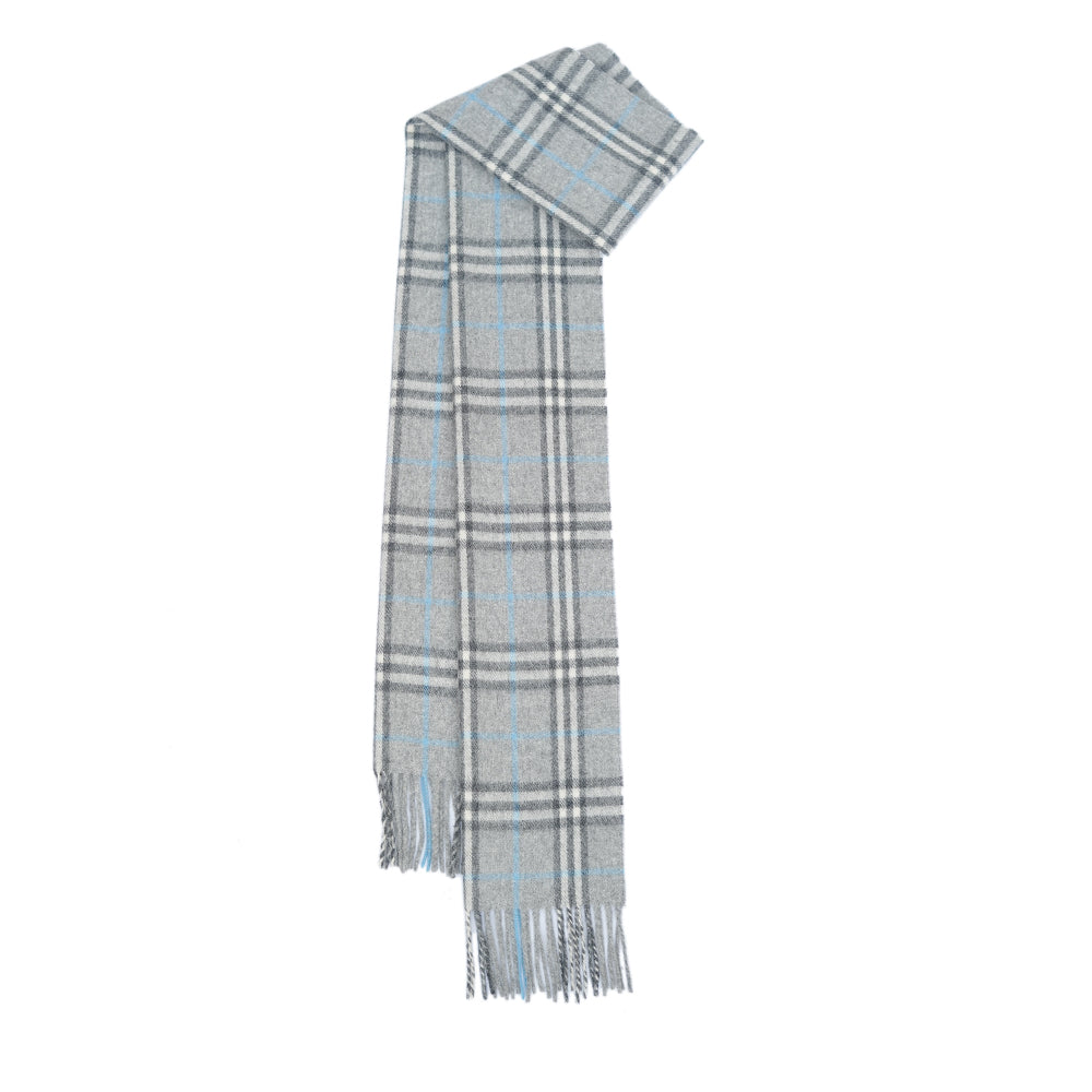 Burberry Merino Wool Wide Check Pre-Owned Scarf