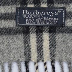 Burberry’s Lambswool Vintage Check Pre-Owned Scarf