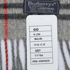 Burberry’s Lambswool Vintage Check Pre-Owned Scarf
