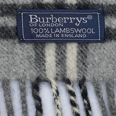 Burberry’s Lambswool Nova Check Pre-Owned Scarf