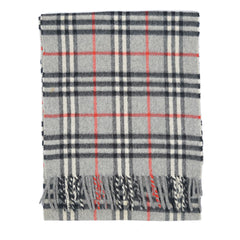Burberry’s Cashmere Nova Check Pre-Owned Scarf