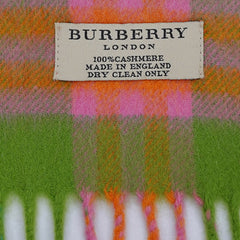 Burberry Cashmere Nova Check Pre-Owned Scarf