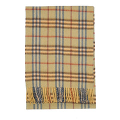 Burberry’s Cashmere Plaids & Check Pre-Owned Scarf