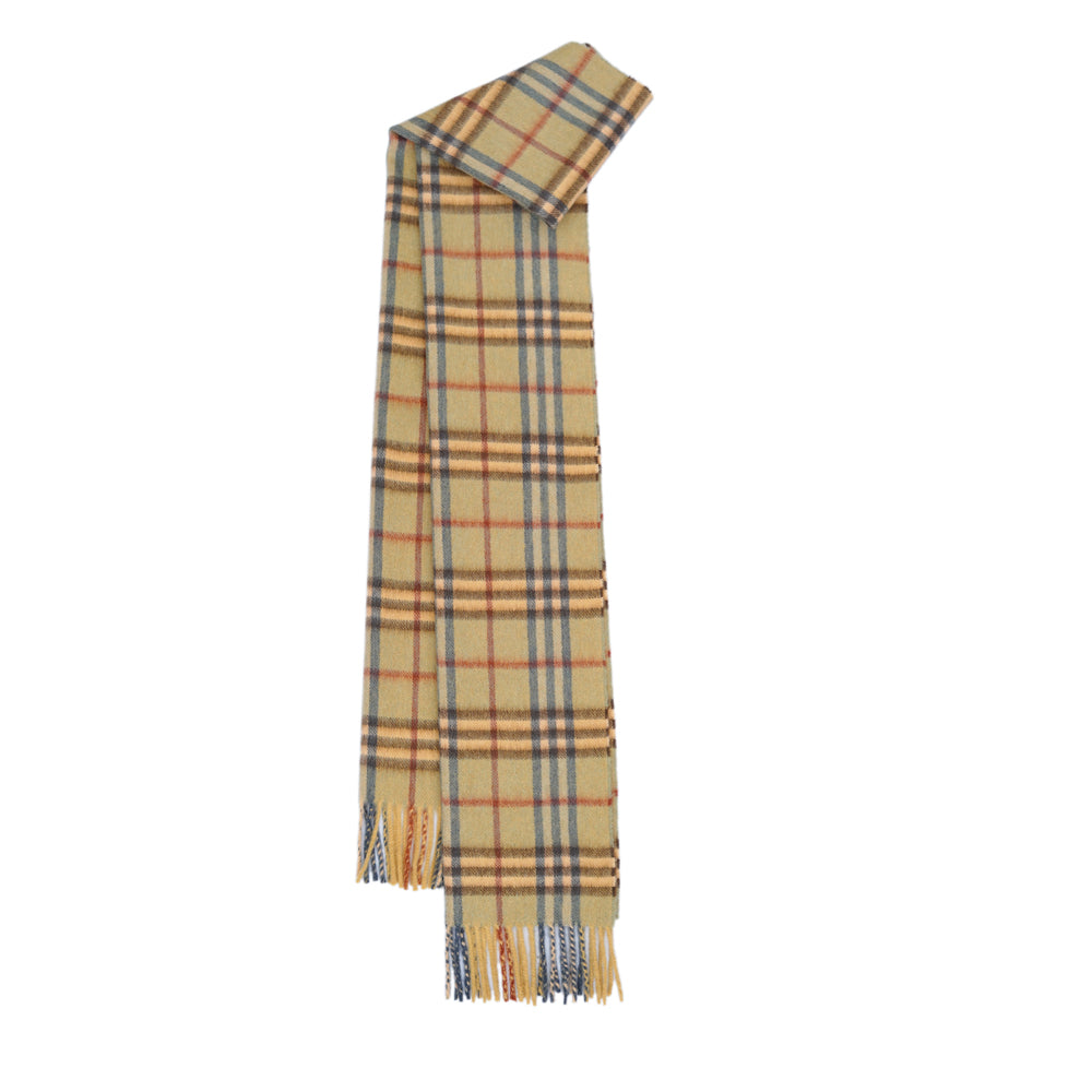 Burberry’s Cashmere Plaids & Check Pre-Owned Scarf