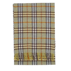 Burberry’s Cashmere Plaids & Check Pre-Owned Scarf