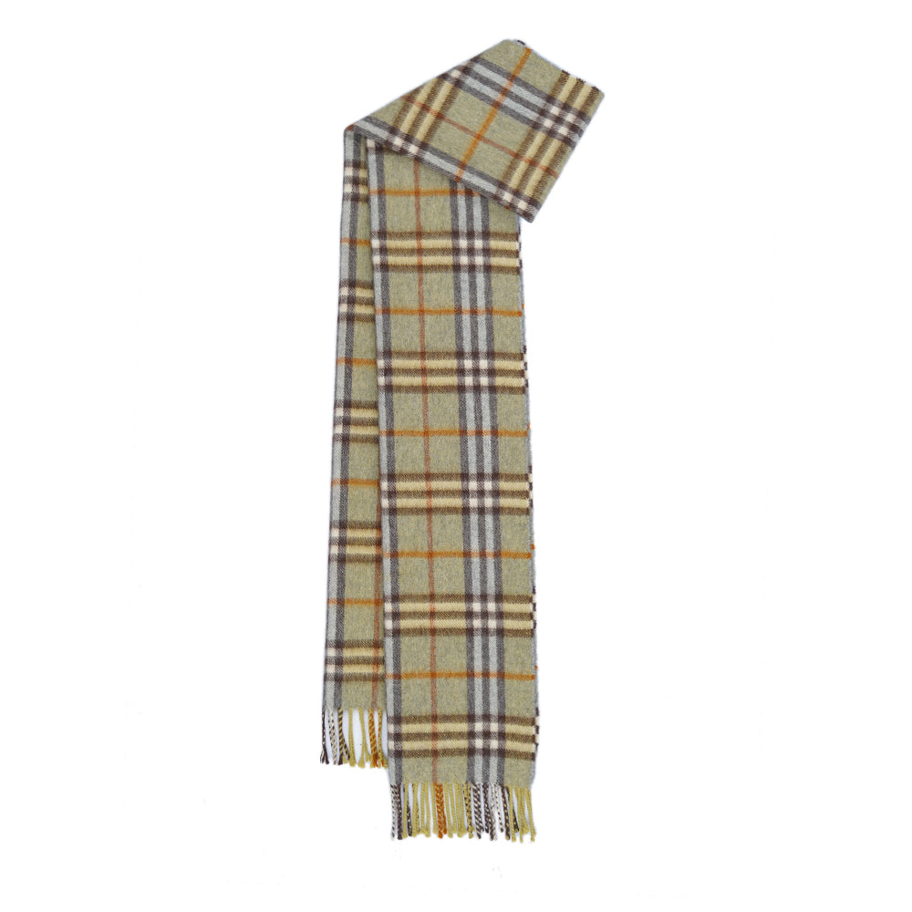 Burberry’s Cashmere Plaids & Check Pre-Owned Scarf