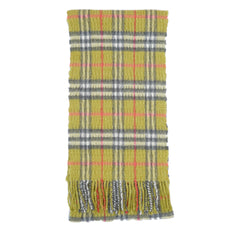 Burberry Cashmere Plaids & Check Pre-Owned Scarf