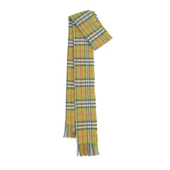 Burberry Cashmere Plaids & Check Pre-Owned Scarf