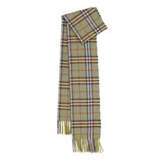 Burberry Cashmere Classic Check Pre-Owned Scarf