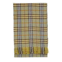 Burberry Lambswool Nova Check Pre-Owned Scarf