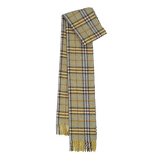 Burberry Lambswool Nova Check Pre-Owned Scarf