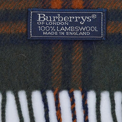 Burberry’s Lambswool Nova Check Pre-Owned Scarf