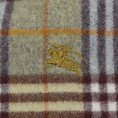 Burberry Lambswool Plaids & Check Pre-Owned Scarf