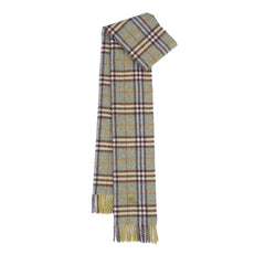 Burberry Lambswool Plaids & Check Pre-Owned Scarf
