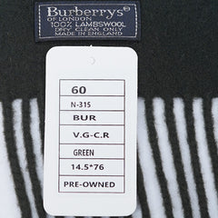 Burberry’s Lambswool Plain Pre-Owned Scarf