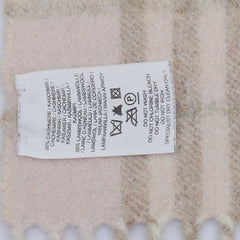 Burberry Cashmere Classic Check Pre-Owned Scarf