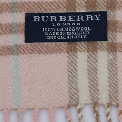 Burberry Lambswool House Check Pre-Owned Scarf