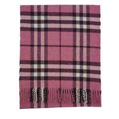 Burberry Lambswool Large Check Pre-Owned Scarf