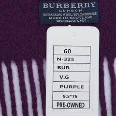Burberry Wool Pre-Owned Scarf