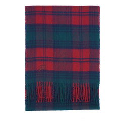 Burberry’s Lambswool Plaids & Check Pre-Owned Scarf