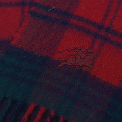 Burberry’s Lambswool Plaids & Check Pre-Owned Scarf