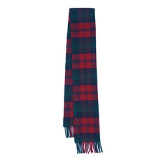 Burberry’s Lambswool Plaids & Check Pre-Owned Scarf