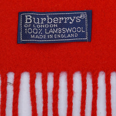 Burberry’s Lambswool Plain Pre-Owned Scarf