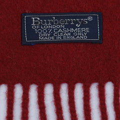 Burberry’s Cashmere Plain Pre-Owned Scarf