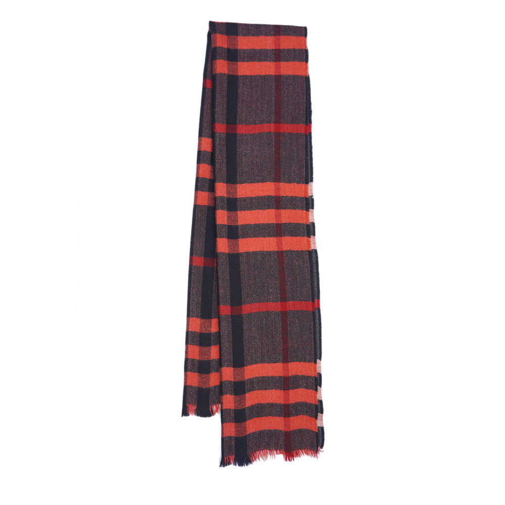 Burberry Wool Giant Check Pre-Owned Scarf