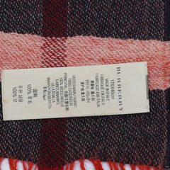 Burberry Wool Giant Check Pre-Owned Scarf