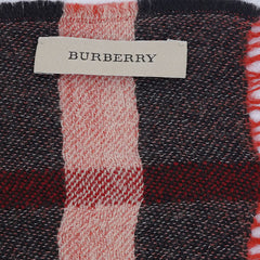 Burberry Wool Giant Check Pre-Owned Scarf
