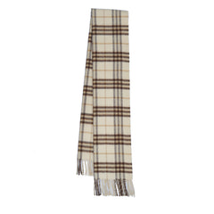 Burberry Cashmere Vintage Check Pre-Owned Scarf