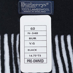 Burberry’s Lambswool Plain Pre-Owned Scarf