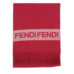 Fendi Wool Plain Pre-Owned Scarf