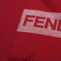 Fendi Wool Plain Pre-Owned Scarf