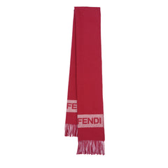 Fendi Wool Plain Pre-Owned Scarf