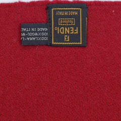 Fendi Wool Plain Pre-Owned Scarf