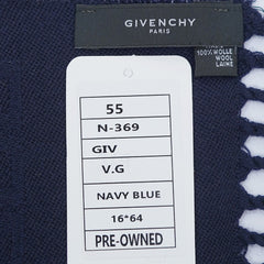 Givenchy Wool Plain Pre-Owned Scarf