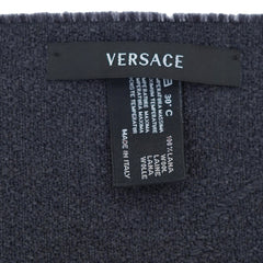 Versace Wool Plain Pre-Owned Scarf