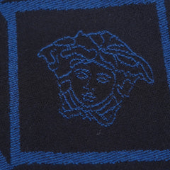 Versace Wool Medusa Insignia Pre-Owned Scarf
