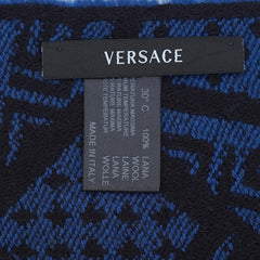 Versace Wool Medusa Insignia Pre-Owned Scarf