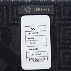Versace Wool Patterned Pre-Owned Scarf