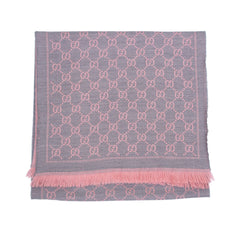 Gucci Wool GG Logo Pre-Owned Scarf
