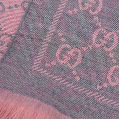 Gucci Wool GG Logo Pre-Owned Scarf
