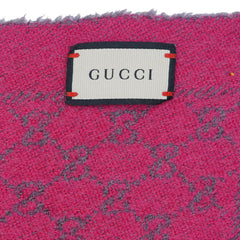 Gucci Wool GG Logo Pre-Owned Scarf