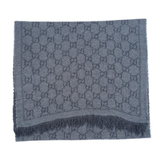 Gucci Wool GG Logo Pre-Owned Scarf