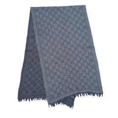 Gucci Wool GG Logo Pre-Owned Scarf