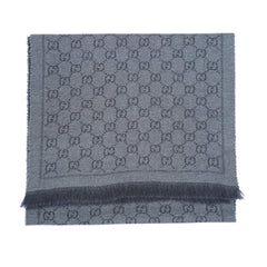 Gucci Wool GG Logo Pre-Owned Scarf
