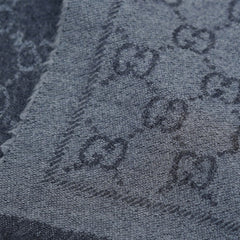 Gucci Wool GG Logo Pre-Owned Scarf
